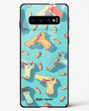 Lots of Guns [BREATHE] Glass Case Phone Cover (Samsung)