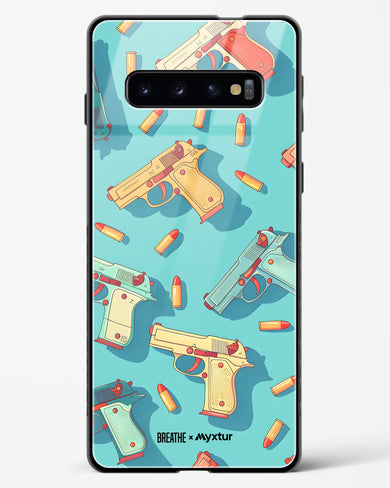 Lots of Guns [BREATHE] Glass Case Phone Cover (Samsung)