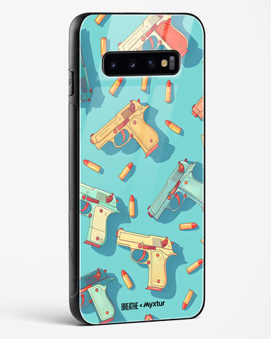 Lots of Guns [BREATHE] Glass Case Phone Cover (Samsung)