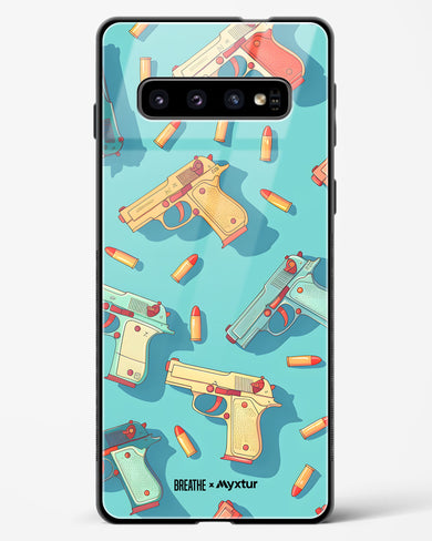Lots of Guns [BREATHE] Glass Case Phone Cover (Samsung)