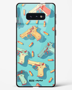 Lots of Guns [BREATHE] Glass Case Phone Cover (Samsung)