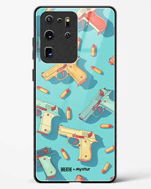 Lots of Guns [BREATHE] Glass Case Phone Cover (Samsung)