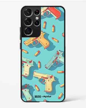 Lots of Guns [BREATHE] Glass Case Phone Cover (Samsung)