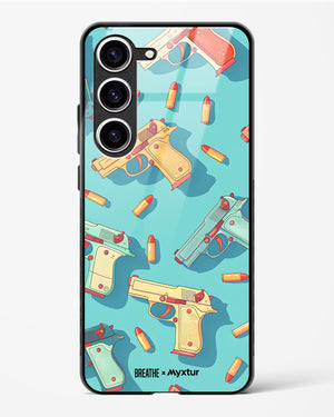 Lots of Guns [BREATHE] Glass Case Phone Cover (Samsung)