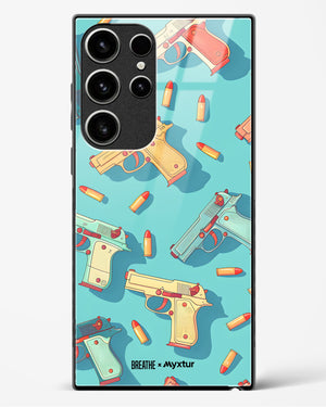 Lots of Guns [BREATHE] Glass Case Phone Cover (Samsung)