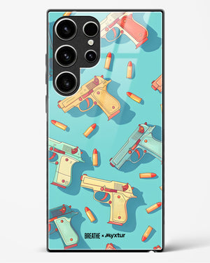 Lots of Guns [BREATHE] Glass Case Phone Cover (Samsung)