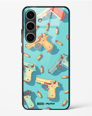 Lots of Guns [BREATHE] Glass Case Phone Cover (Samsung)