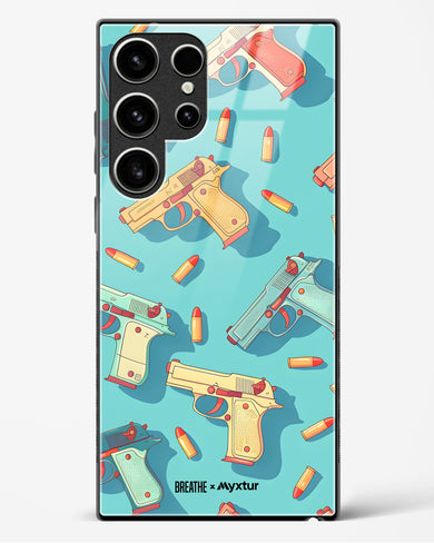Lots of Guns [BREATHE] Glass Case Phone Cover (Samsung)