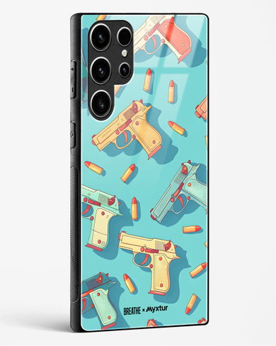 Lots of Guns [BREATHE] Glass Case Phone Cover (Samsung)