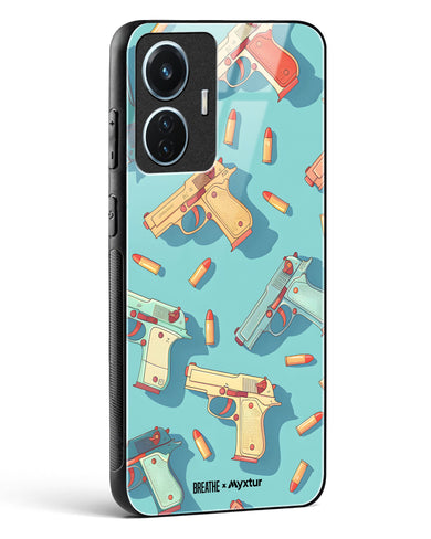 Lots of Guns [BREATHE] Glass Case Phone Cover (Vivo)