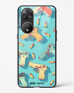 Lots of Guns [BREATHE] Glass Case Phone Cover (Vivo)