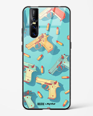 Lots of Guns [BREATHE] Glass Case Phone Cover (Vivo)