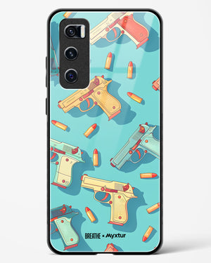 Lots of Guns [BREATHE] Glass Case Phone Cover (Vivo)