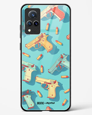 Lots of Guns [BREATHE] Glass Case Phone Cover (Vivo)