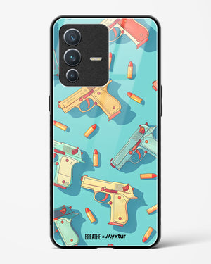 Lots of Guns [BREATHE] Glass Case Phone Cover (Vivo)