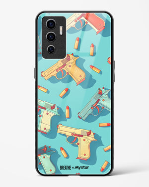 Lots of Guns [BREATHE] Glass Case Phone Cover (Vivo)