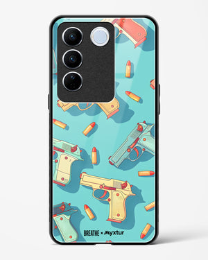 Lots of Guns [BREATHE] Glass Case Phone Cover (Vivo)