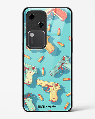 Lots of Guns [BREATHE] Glass Case Phone Cover (Vivo)