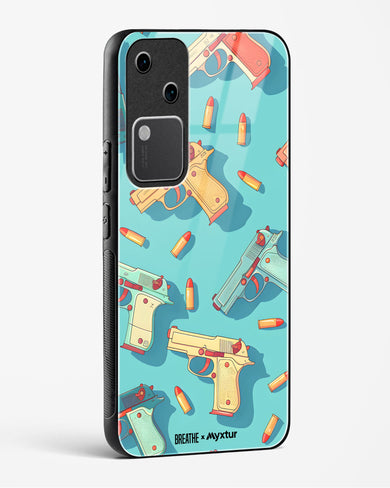 Lots of Guns [BREATHE] Glass Case Phone Cover (Vivo)
