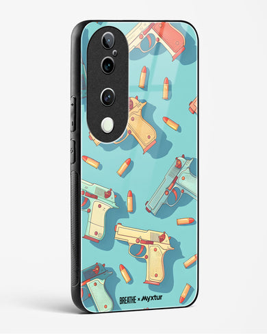 Lots of Guns [BREATHE] Glass Case Phone Cover (Vivo)