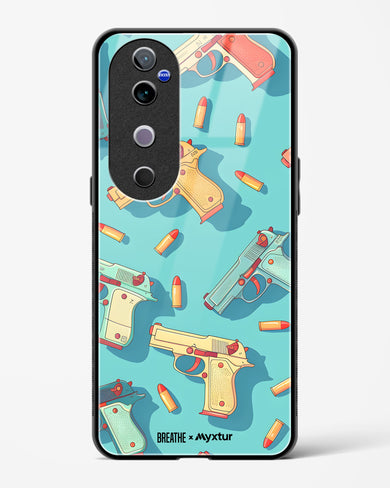 Lots of Guns [BREATHE] Glass Case Phone Cover (Vivo)