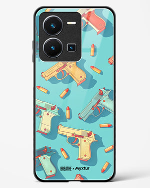 Lots of Guns [BREATHE] Glass Case Phone Cover (Vivo)