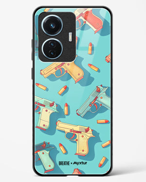 Lots of Guns [BREATHE] Glass Case Phone Cover (Vivo)