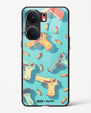 Lots of Guns [BREATHE] Glass Case Phone Cover (Vivo)