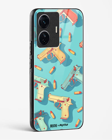 Lots of Guns [BREATHE] Glass Case Phone Cover (Vivo)