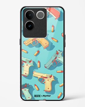 Lots of Guns [BREATHE] Glass Case Phone Cover (Vivo)