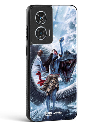 Madadev and Vasuki [MaxCreation] Glass Case Phone Cover (Motorola)