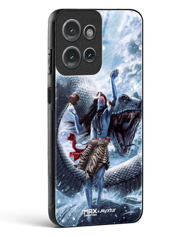 Madadev and Vasuki [MaxCreation] Glass Case Phone Cover (Motorola)