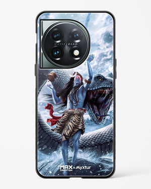 Madadev and Vasuki [MaxCreation] Glass Case Phone Cover (OnePlus)