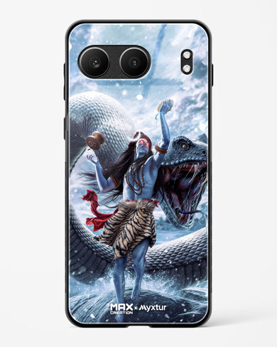 Madadev and Vasuki [MaxCreation] Glass Case Phone Cover (OnePlus)