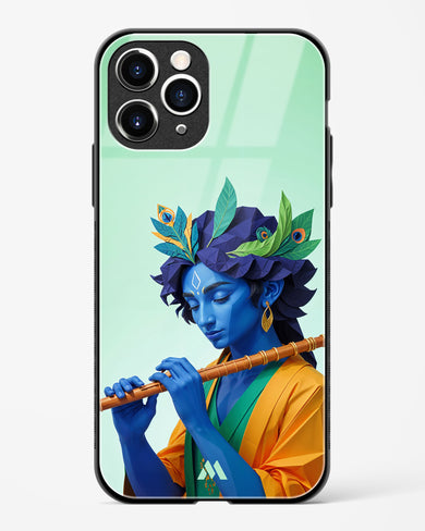 Melodies of Krishna Glass Case Phone Cover (Apple)