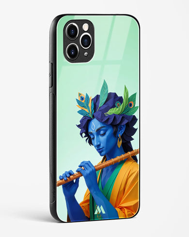 Melodies of Krishna Glass Case Phone Cover (Apple)