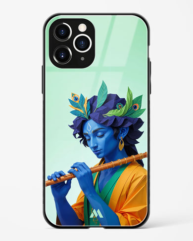 Melodies of Krishna Glass Case Phone Cover (Apple)