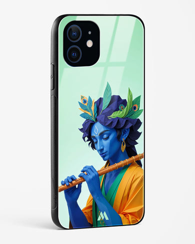 Melodies of Krishna Glass Case Phone Cover (Apple)