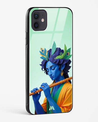 Melodies of Krishna Glass Case Phone Cover (Apple)