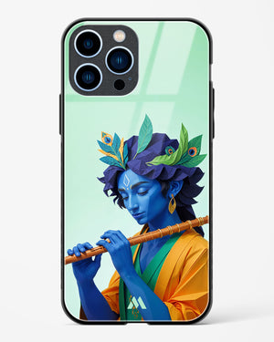 Melodies of Krishna Glass Case Phone Cover (Apple)