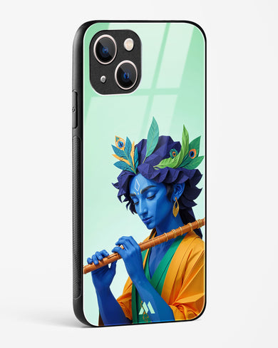 Melodies of Krishna Glass Case Phone Cover (Apple)