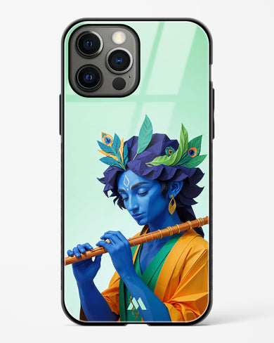 Melodies of Krishna Glass Case Phone Cover (Apple)