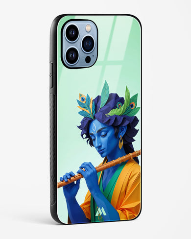 Melodies of Krishna Glass Case Phone Cover (Apple)