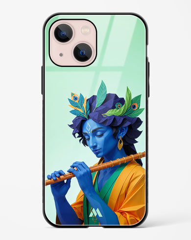 Melodies of Krishna Glass Case Phone Cover (Apple)