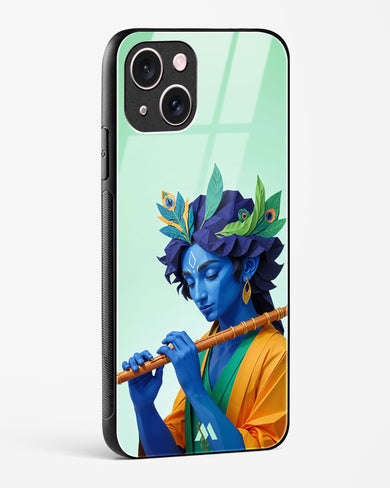 Melodies of Krishna Glass Case Phone Cover (Apple)