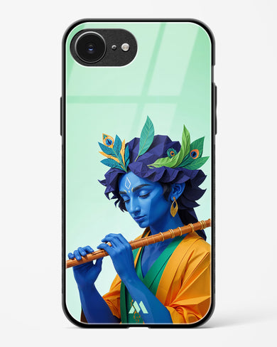 Melodies of Krishna Glass Case Phone Cover (Apple)