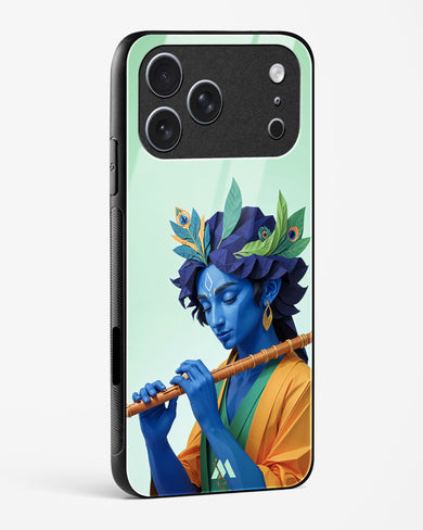 Melodies of Krishna Glass Case Phone Cover (Apple)