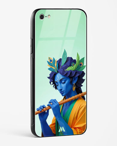 Melodies of Krishna Glass Case Phone Cover (Apple)