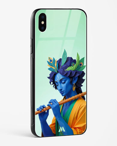 Melodies of Krishna Glass Case Phone Cover (Apple)