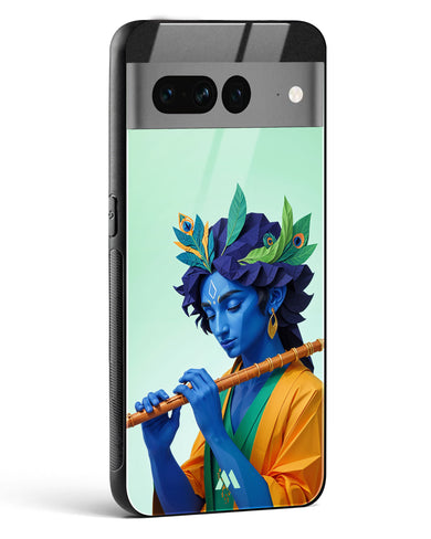 Melodies of Krishna Glass Case Phone Cover (Google)